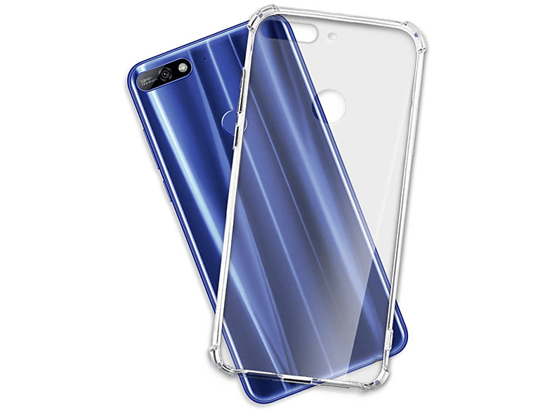 MORE Case, Y7 Backcover, Y7 Transparent 2018, MTB ENERGY Honor Clear 7C, Huawei, Prime 2018, Armor