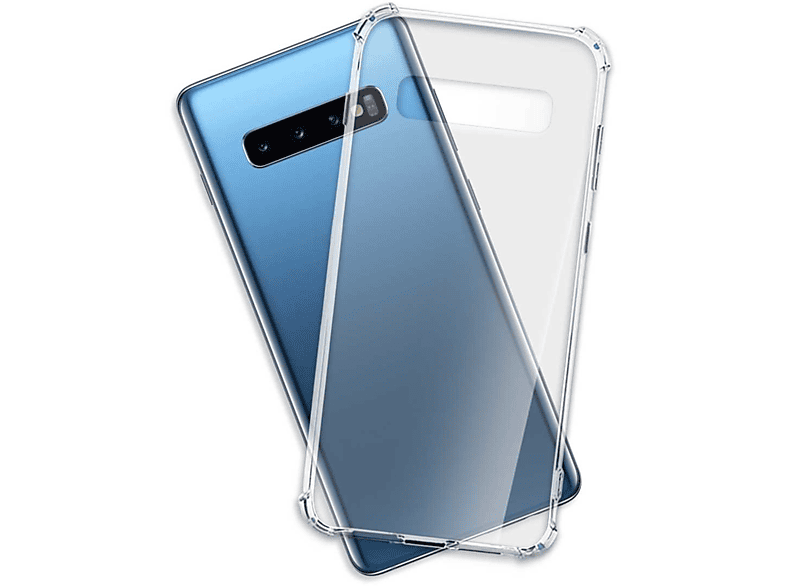 MTB MORE Transparent S10 Plus, Clear ENERGY Galaxy Armor Backcover, Samsung, Case