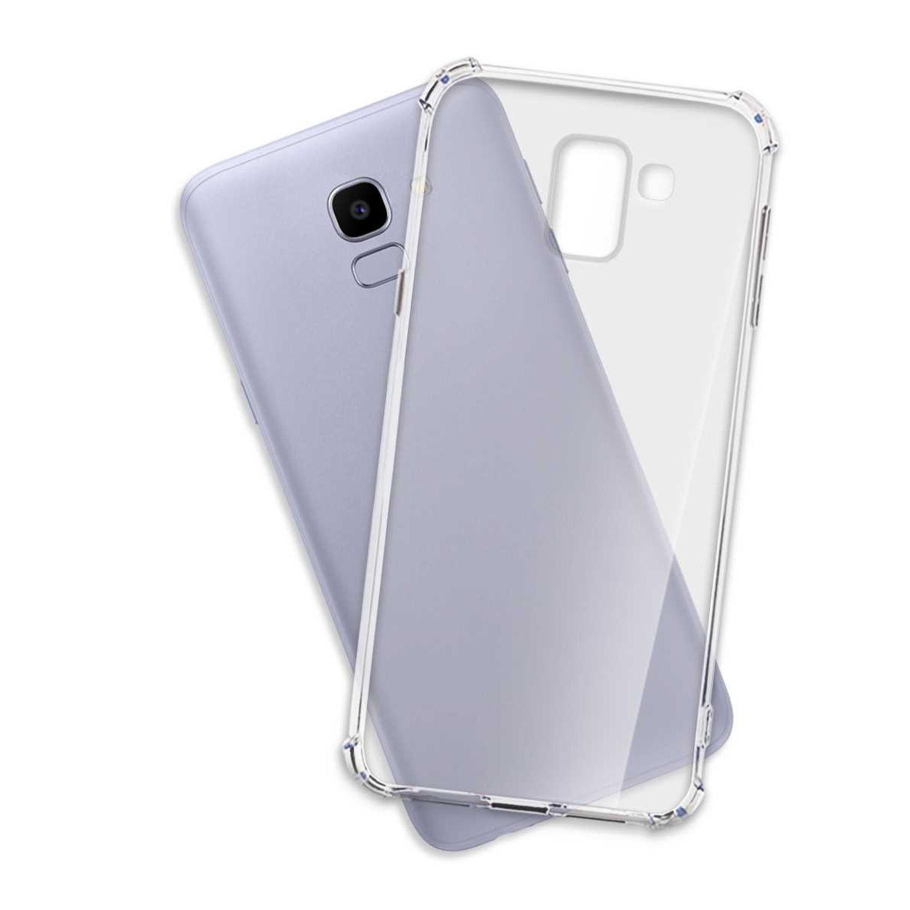 Backcover, Clear 2018, ENERGY Case, J6 Samsung, MTB Transparent Galaxy MORE Armor