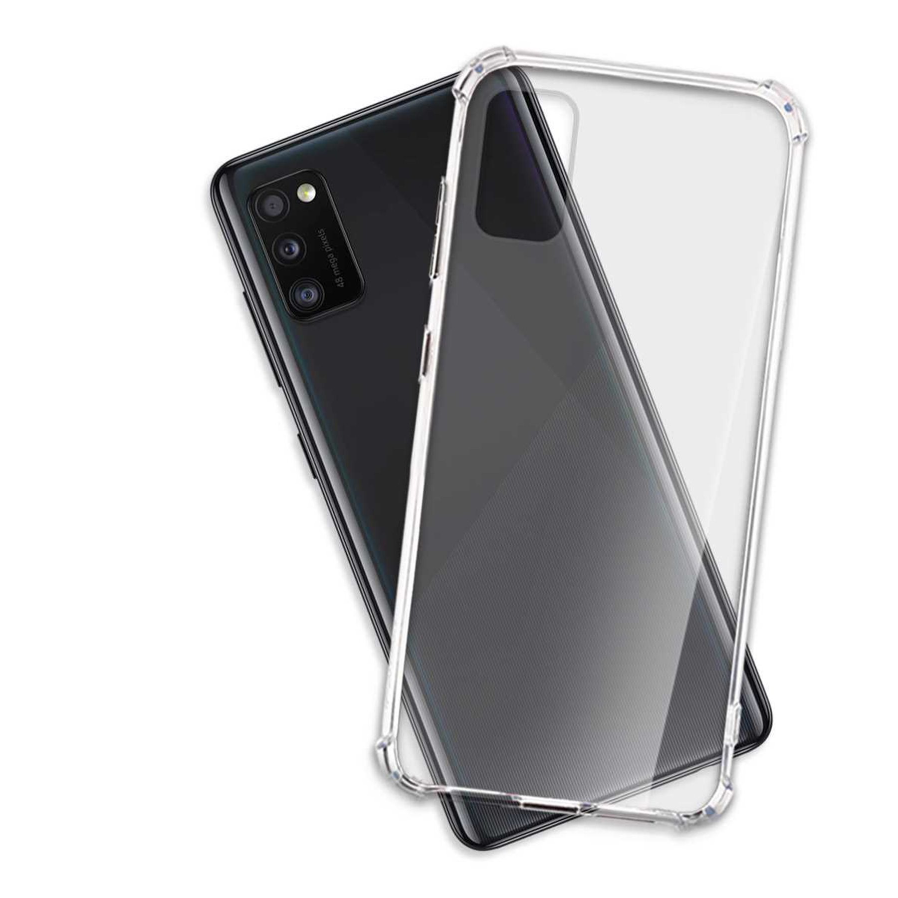 Backcover, Case, MORE ENERGY A41, Galaxy Armor Clear Samsung, MTB Transparent