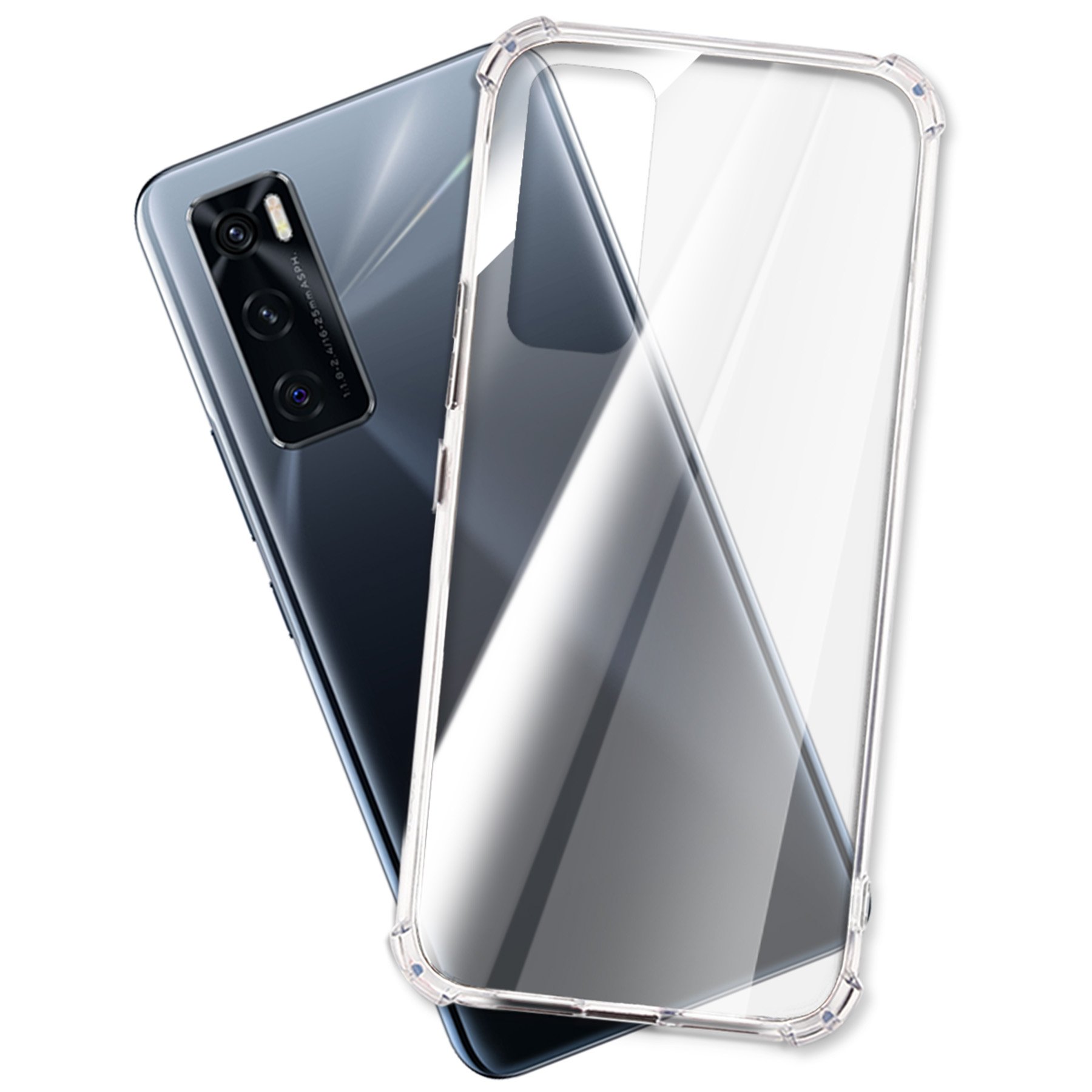 Backcover, MTB MORE Armor ENERGY Case, Y70, V20SE, Transparent Vivo, Clear