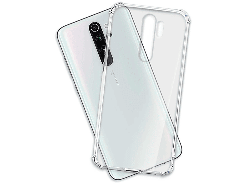 MTB MORE ENERGY Clear Armor Case, Backcover, Xiaomi, Redmi Note 8 Pro, Transparent