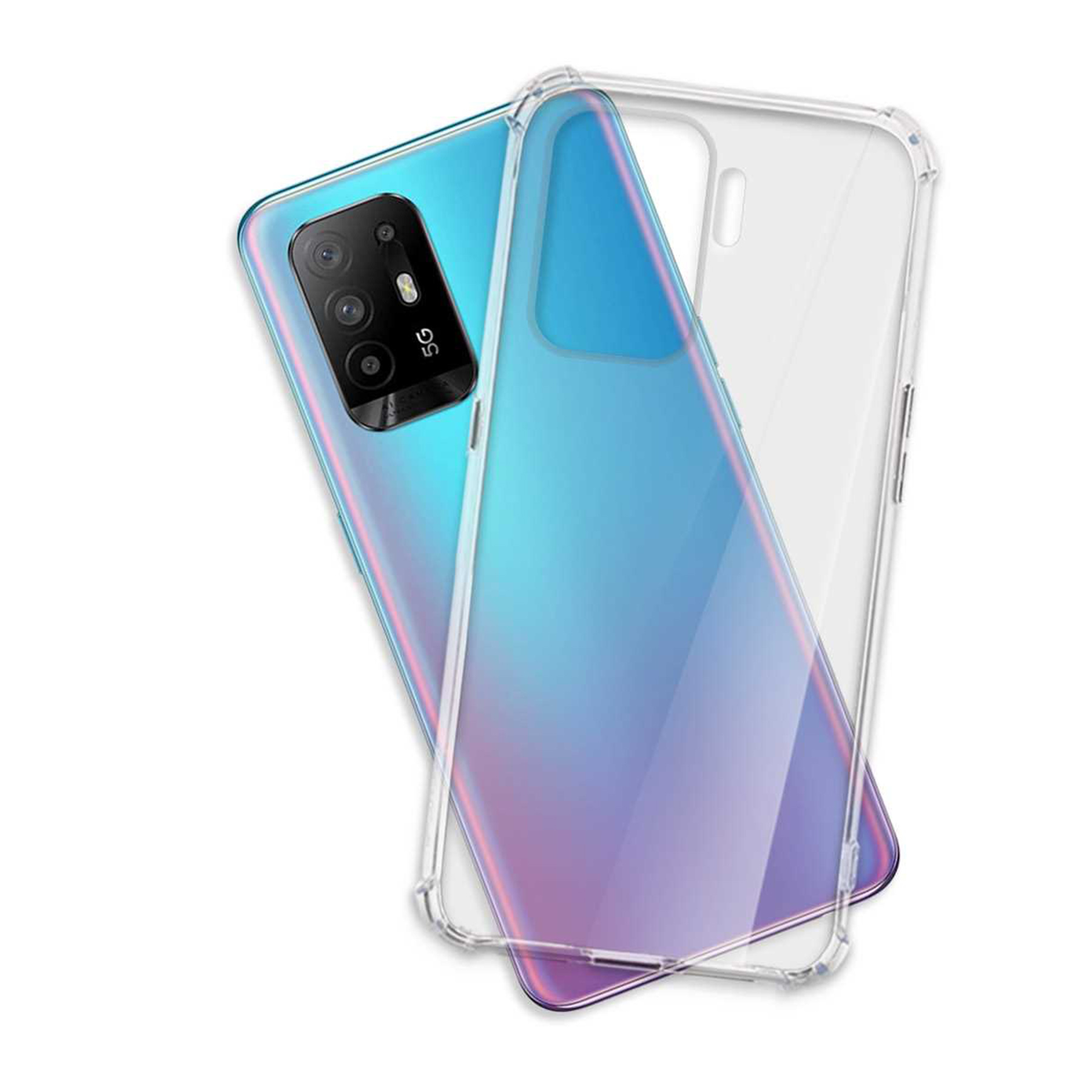 ENERGY A94 4G F19 Oppo, Pro, Transparent Backcover, Case, Armor MORE LTE, MTB Clear