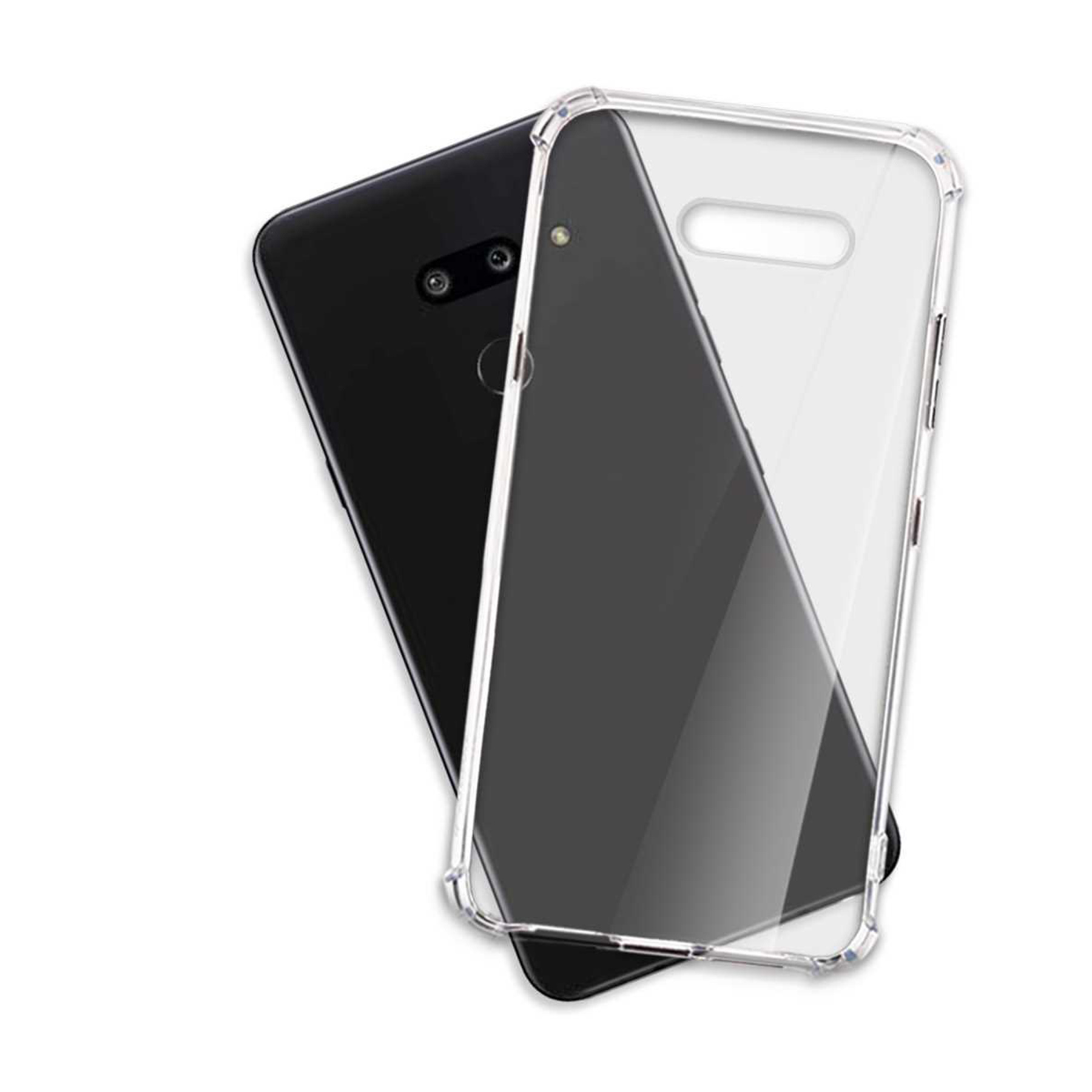 MORE Transparent Clear ENERGY ThinQ, LG, MTB Backcover, Armor G8X Case,