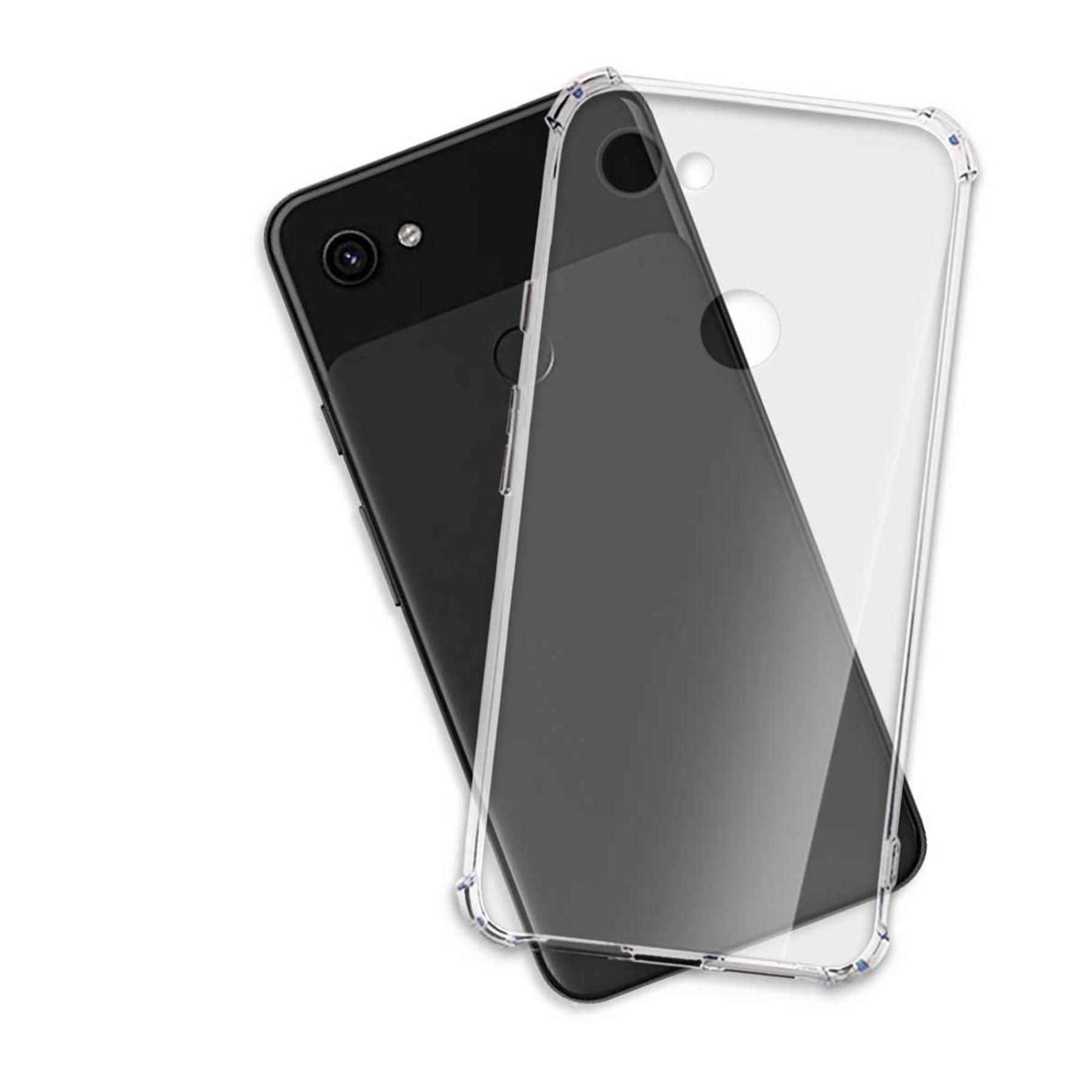MTB MORE ENERGY Clear Armor Case, Backcover, Google, 3a, Transparent Pixel