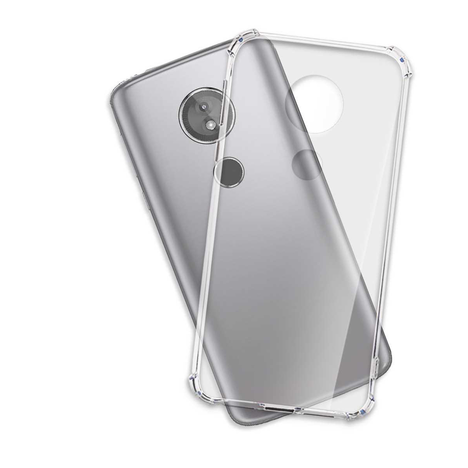 Clear Play, Case, ENERGY Motorola, Moto Moto Armor E5, G6 Backcover, MORE MTB Transparent