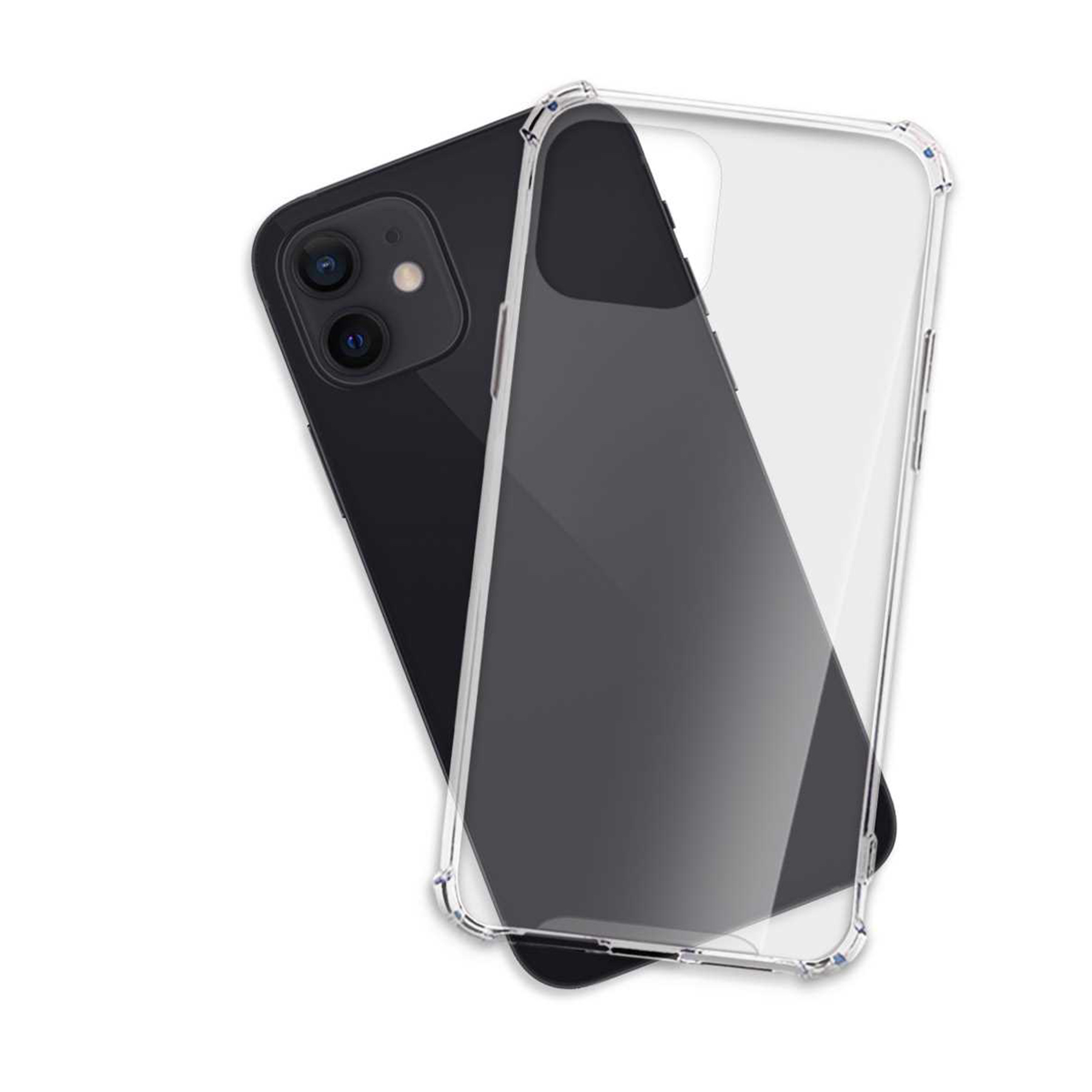 MTB MORE Backcover, Clear Case, Transparent Pro, Apple, ENERGY iPhone iPhone 12, 12 Armor