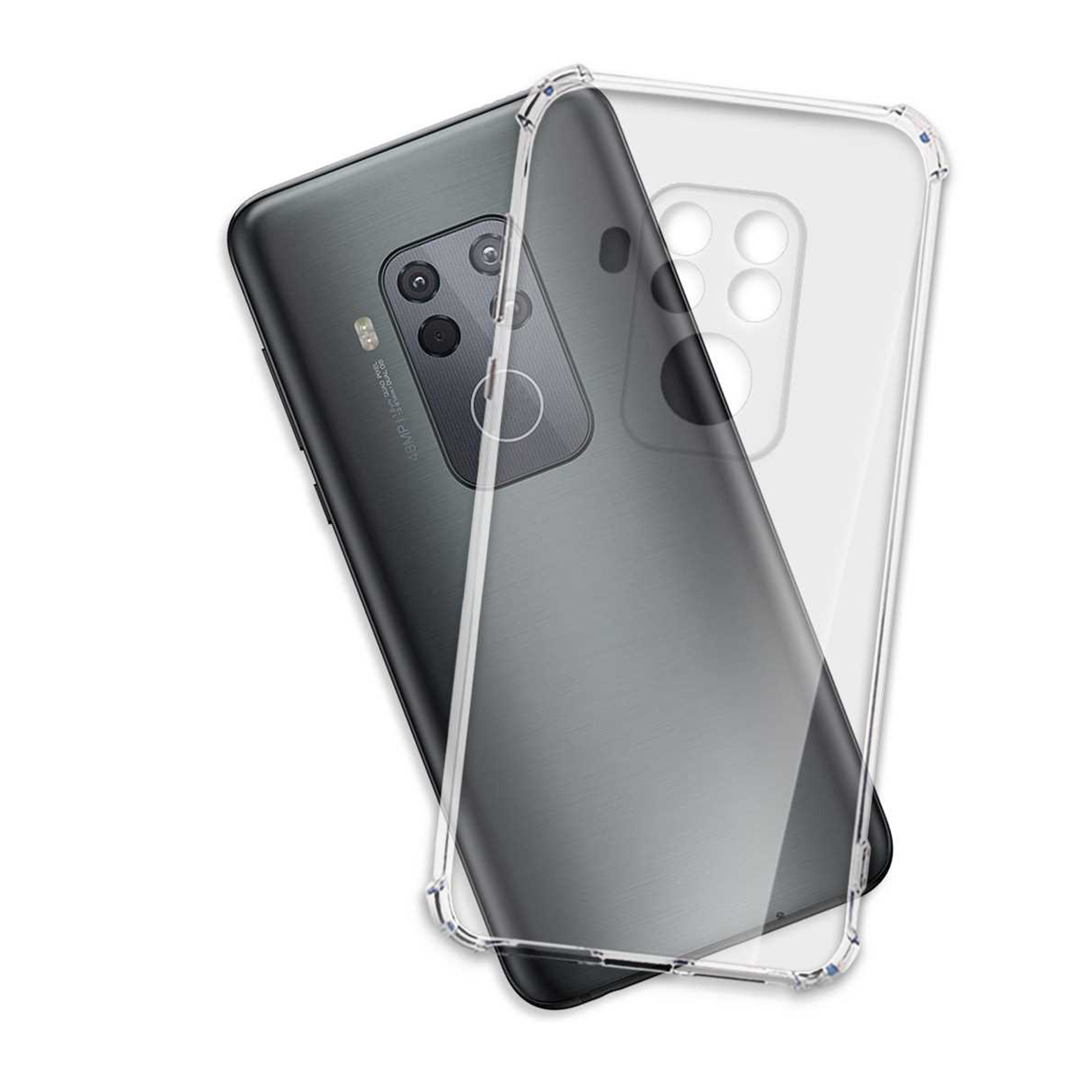 MTB MORE ENERGY Armor One Zoom, Clear Transparent Case, Backcover, Motorola