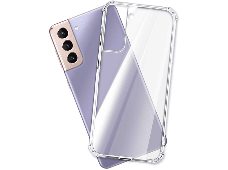Backcover, S21 Transparent MTB ENERGY MORE Galaxy Case, Samsung, Clear 5G, Armor