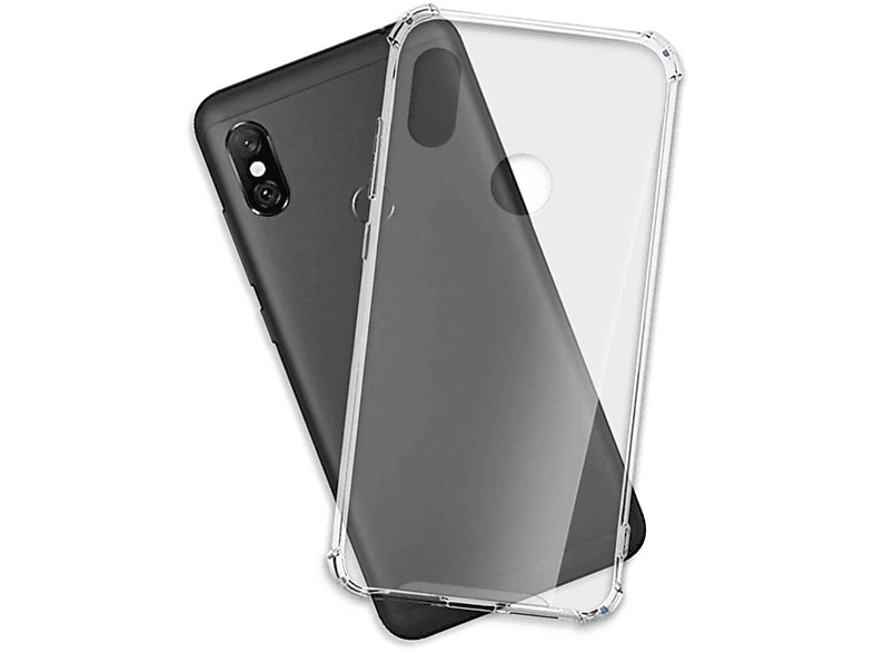 Case, 6 ENERGY Clear Pro, Note Redmi Xiaomi, Transparent Backcover, MORE Armor MTB