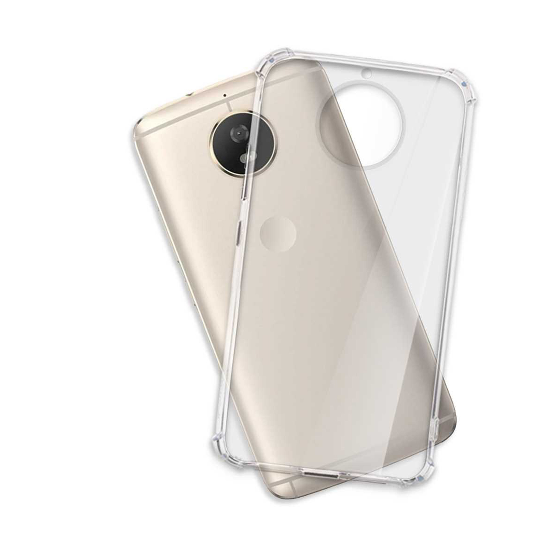 Case, G5S, Motorola, Backcover, ENERGY MTB MORE Armor Transparent Moto Clear