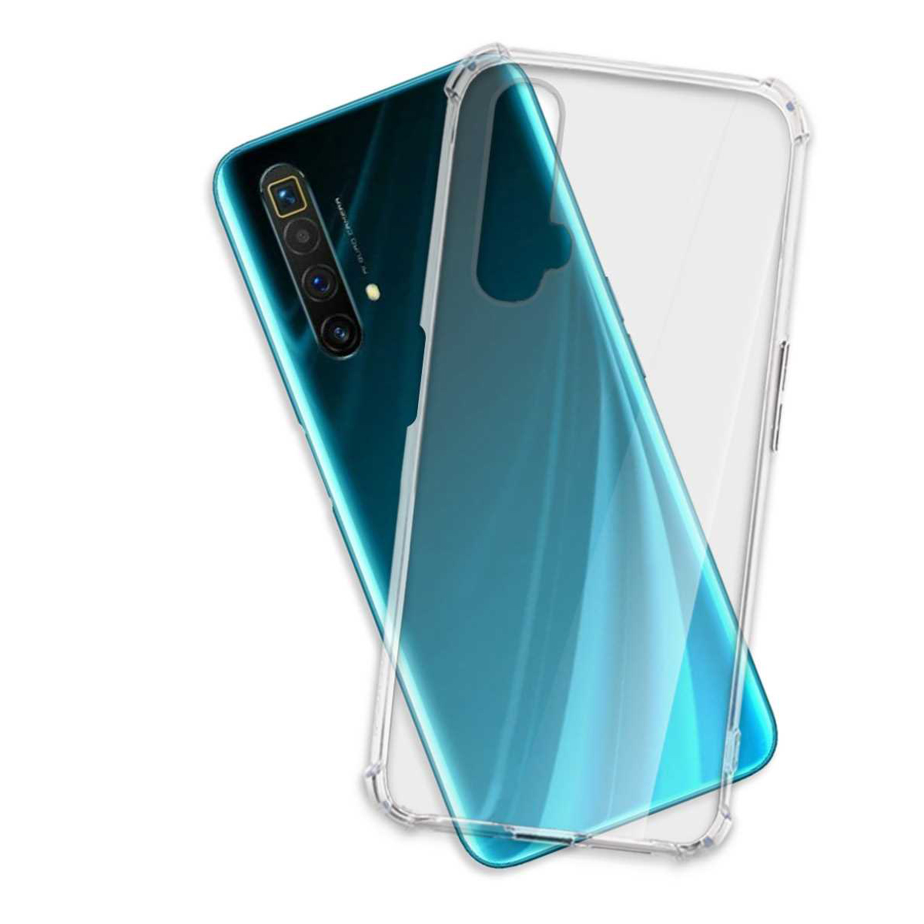 Backcover, Transparent ENERGY Case, X50 X3 5G, Realme, 5G, X3, MORE MTB SuperZoom, X50m Armor Clear