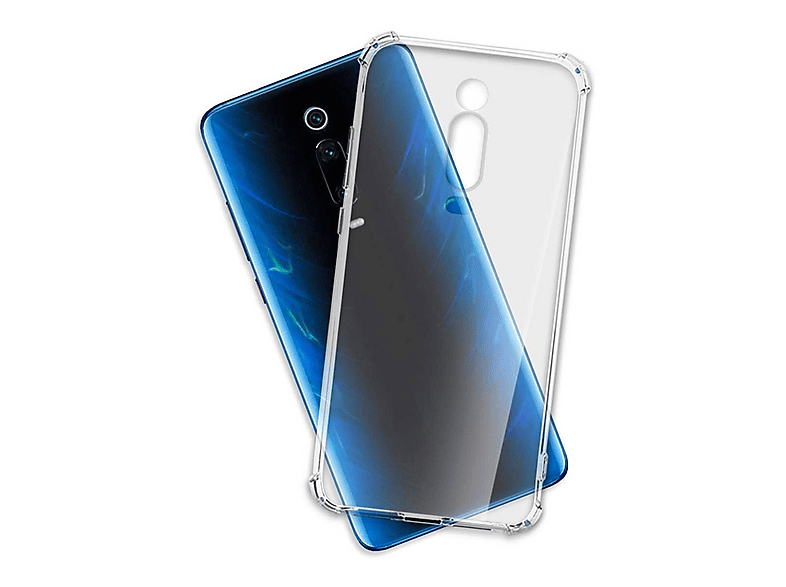 mtb more energy® Custodia Soft Armor per Xiaomi Redmi 9 (6.53'') - Angoli rinforzati - 1.5mm TPU Case Cover