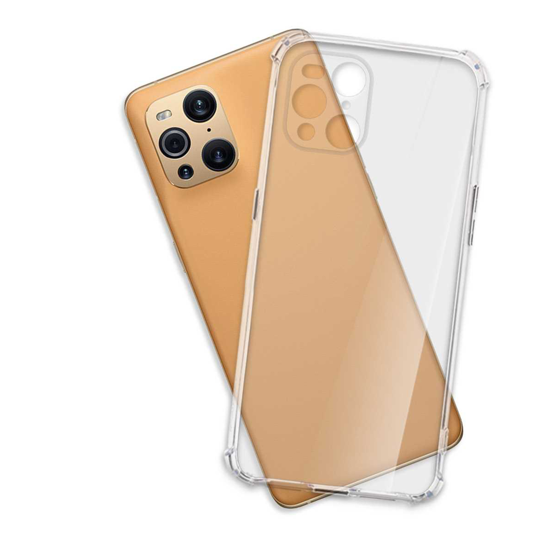 Transparent Find Backcover, Case, ENERGY Armor X3 MTB MORE Oppo, Pro, Clear