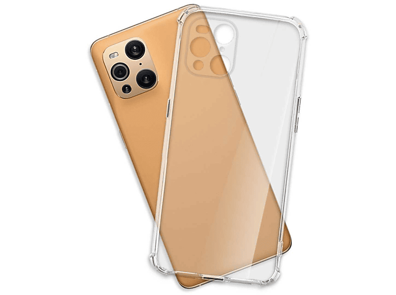 MTB MORE ENERGY Clear Armor Backcover, Oppo, Find Transparent Case, Pro, X3