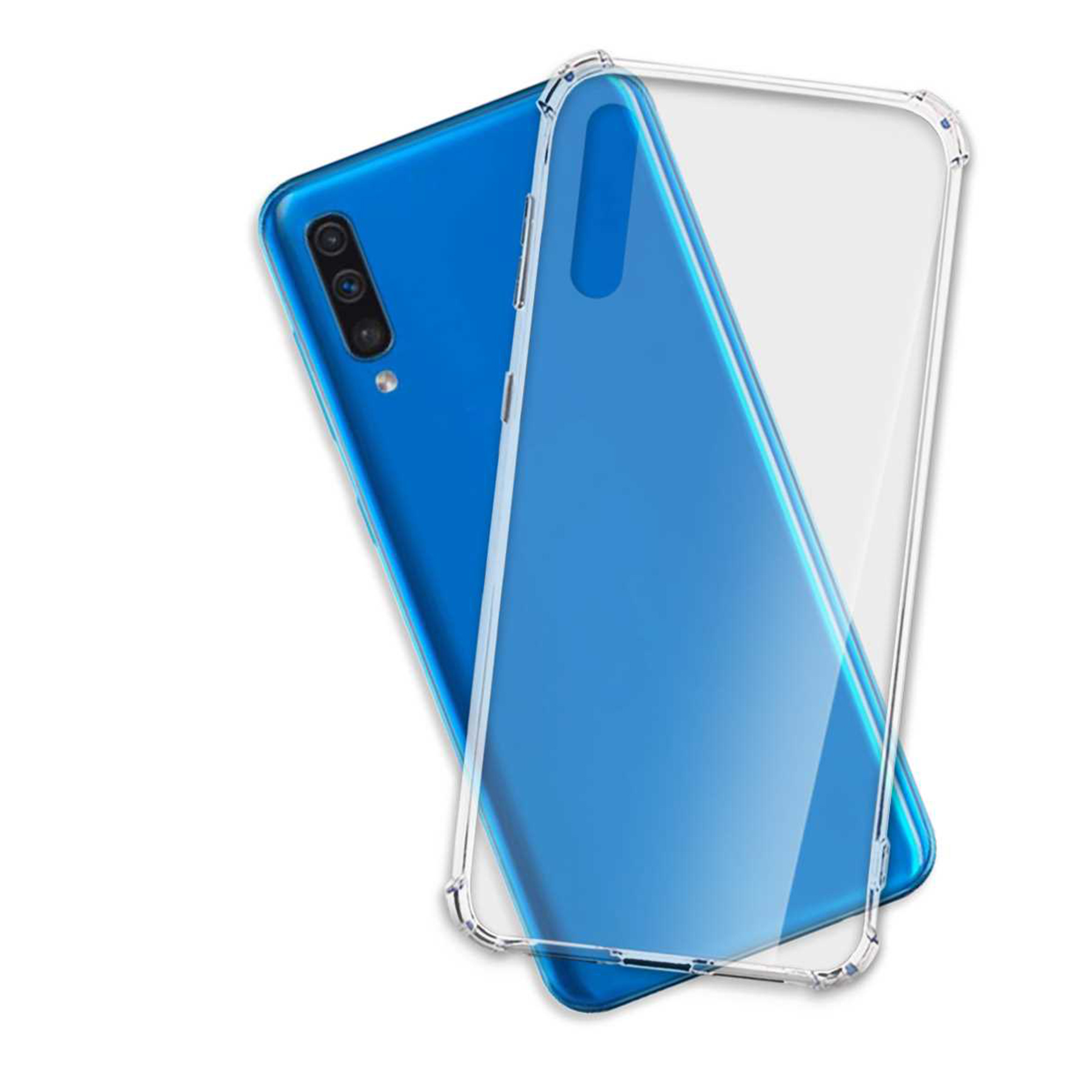 MTB MORE ENERGY Clear Transparent Case, Armor Samsung, A70, Galaxy Backcover