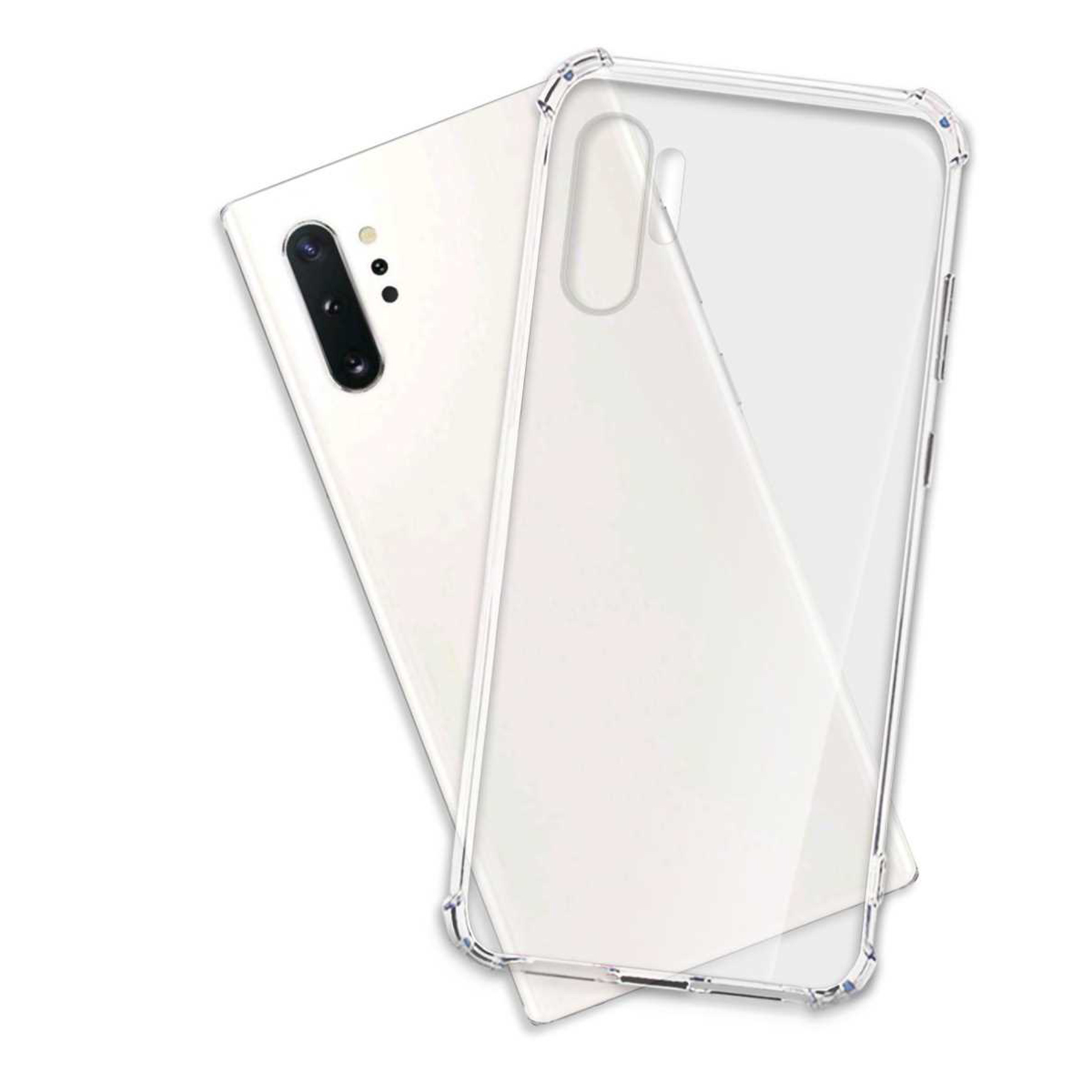 MTB MORE ENERGY Clear Armor Transparent Galaxy Plus Case, 10 Note Note Plus Samsung, 5G, Backcover, 4G, 10