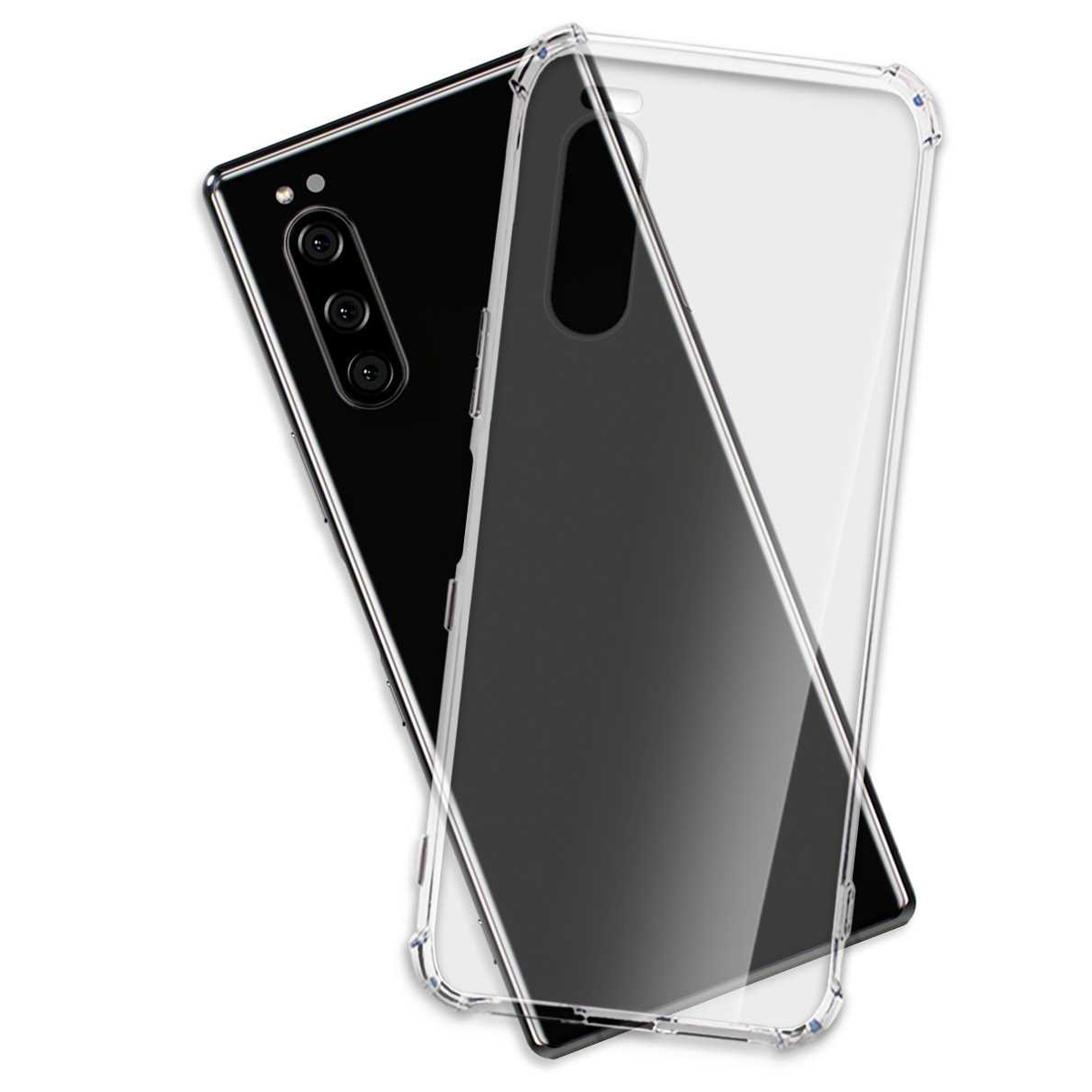 Sony, Transparent Xperia MTB Clear Backcover, Case, 5, MORE ENERGY Armor
