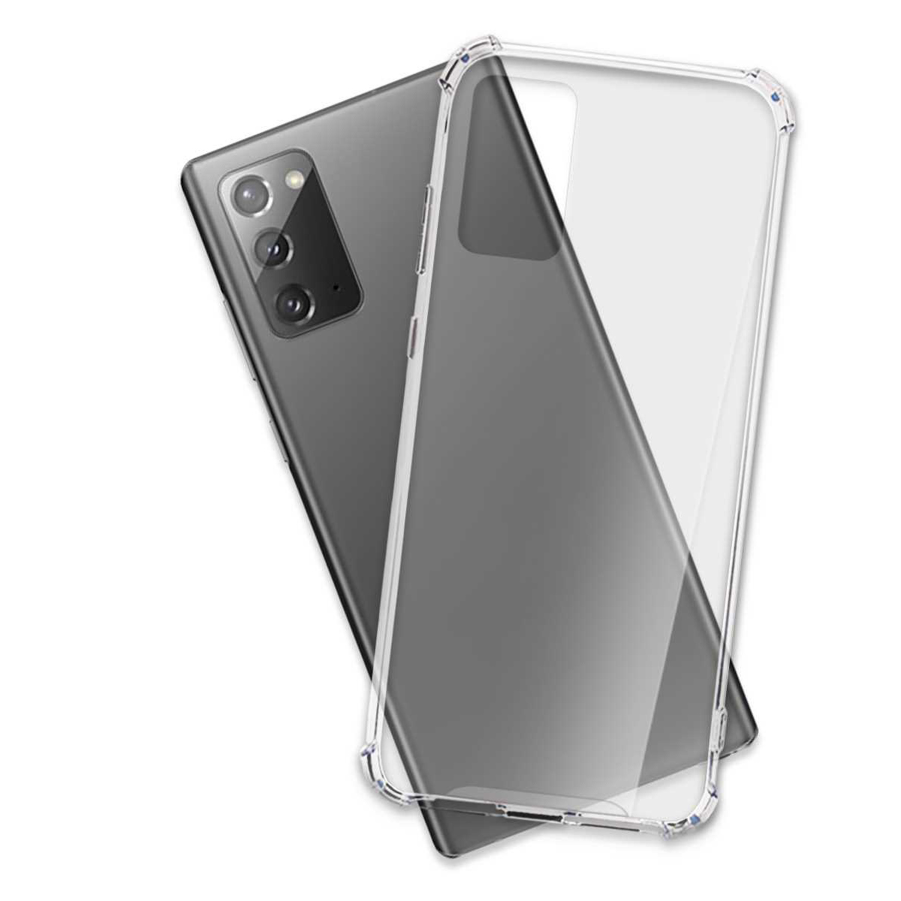 MORE Note Case, Samsung, Backcover, Transparent Clear Armor 20, MTB ENERGY Galaxy