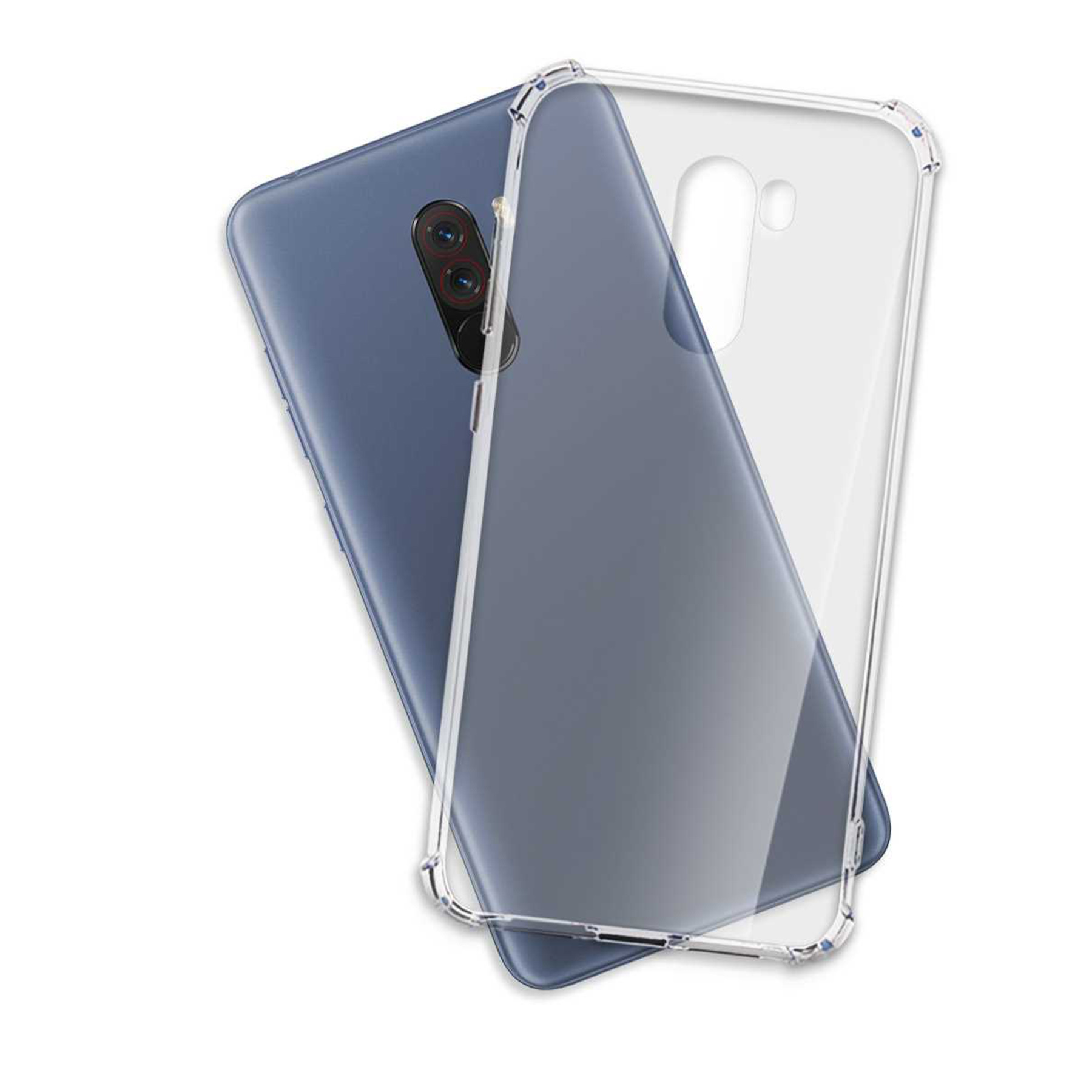 ENERGY Xiaomi, Pocophone F1, Case, Transparent Backcover, Armor MORE Clear MTB