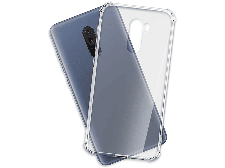 MTB MORE ENERGY Clear Armor Case, Backcover, Xiaomi, Pocophone F1, Transparent