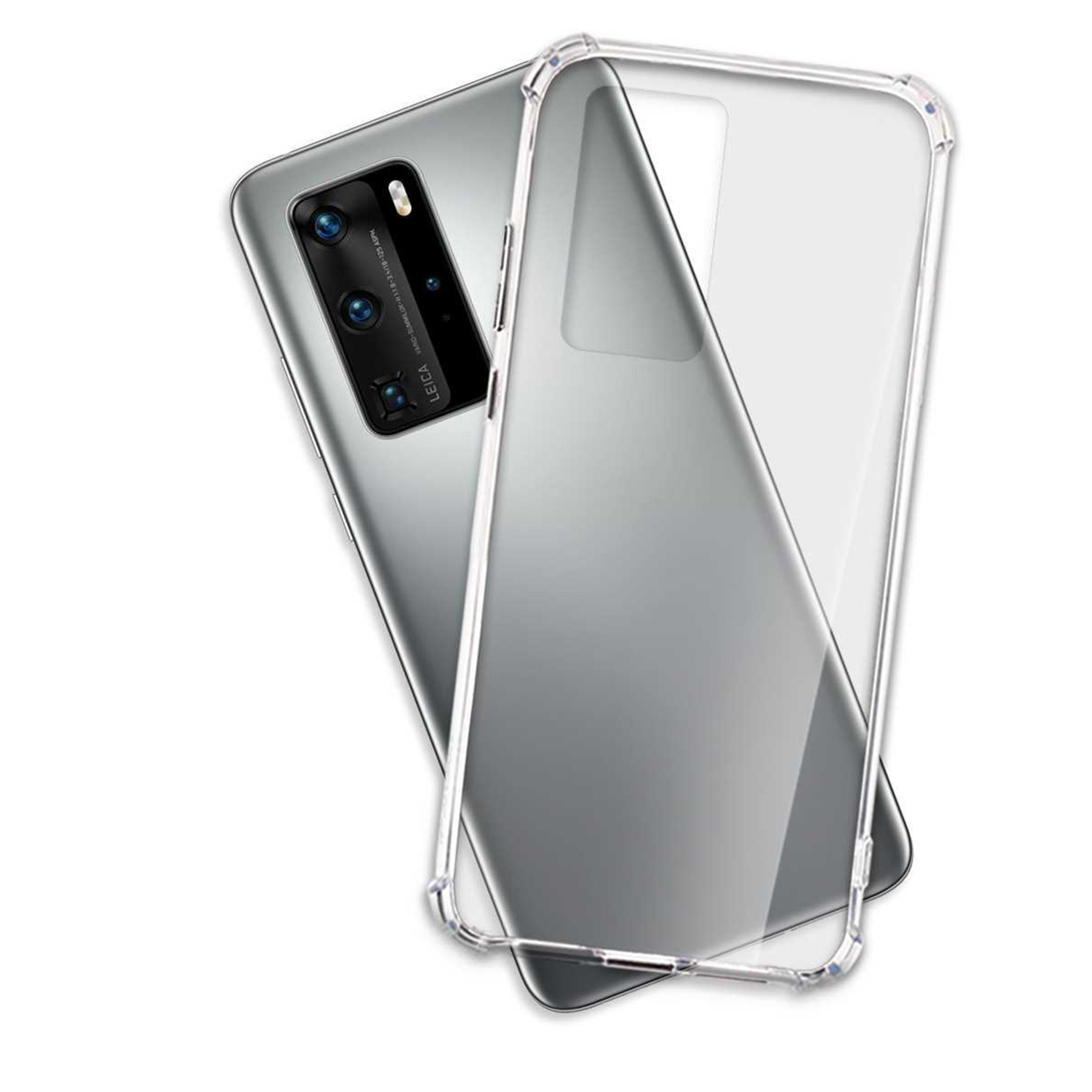 MTB MORE ENERGY Clear Armor 5G, Transparent Pro Huawei, P40 Backcover, Case