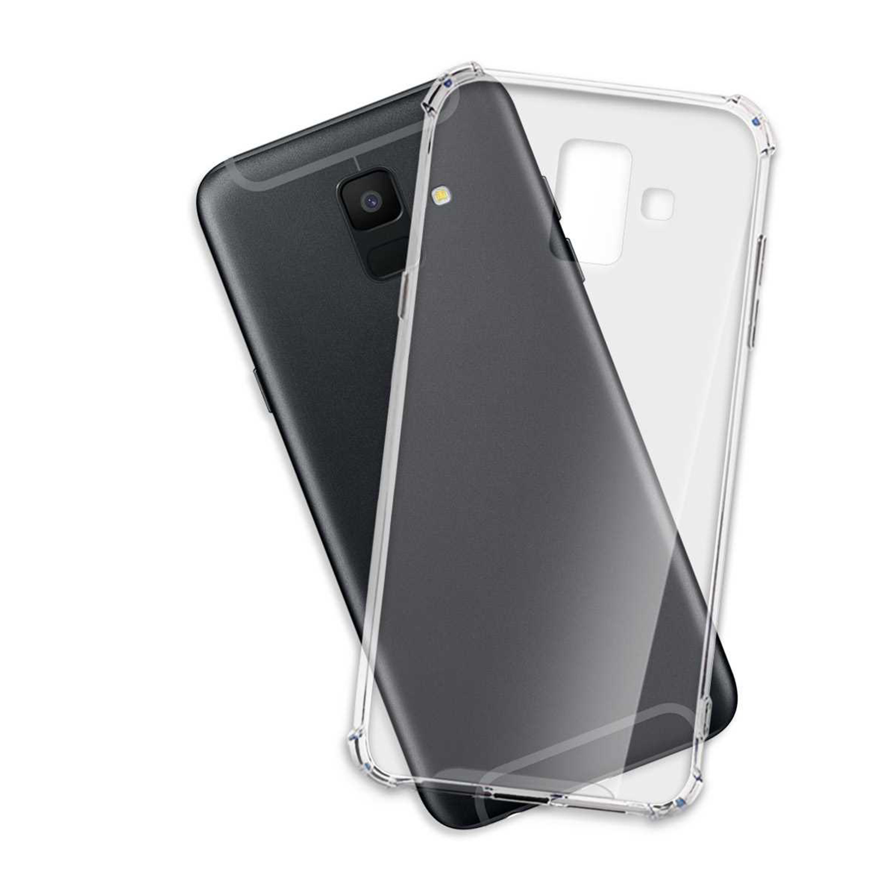 Samsung, Backcover, MTB Armor Galaxy MORE 2018, Case, ENERGY A6 Transparent Clear