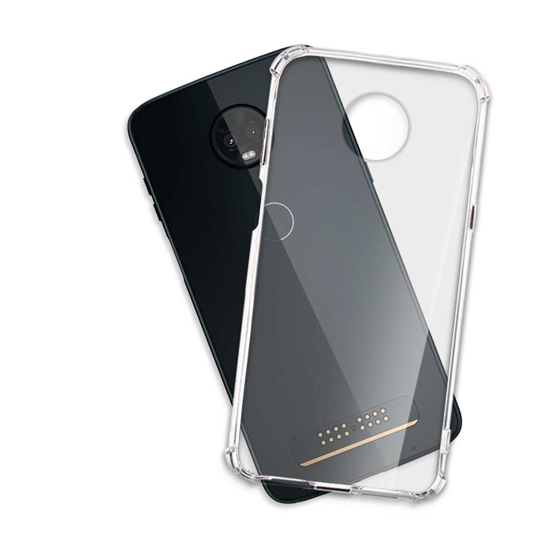 Z3 Motorola, Transparent ENERGY Clear Play, MORE Moto MTB Case, Armor Backcover,
