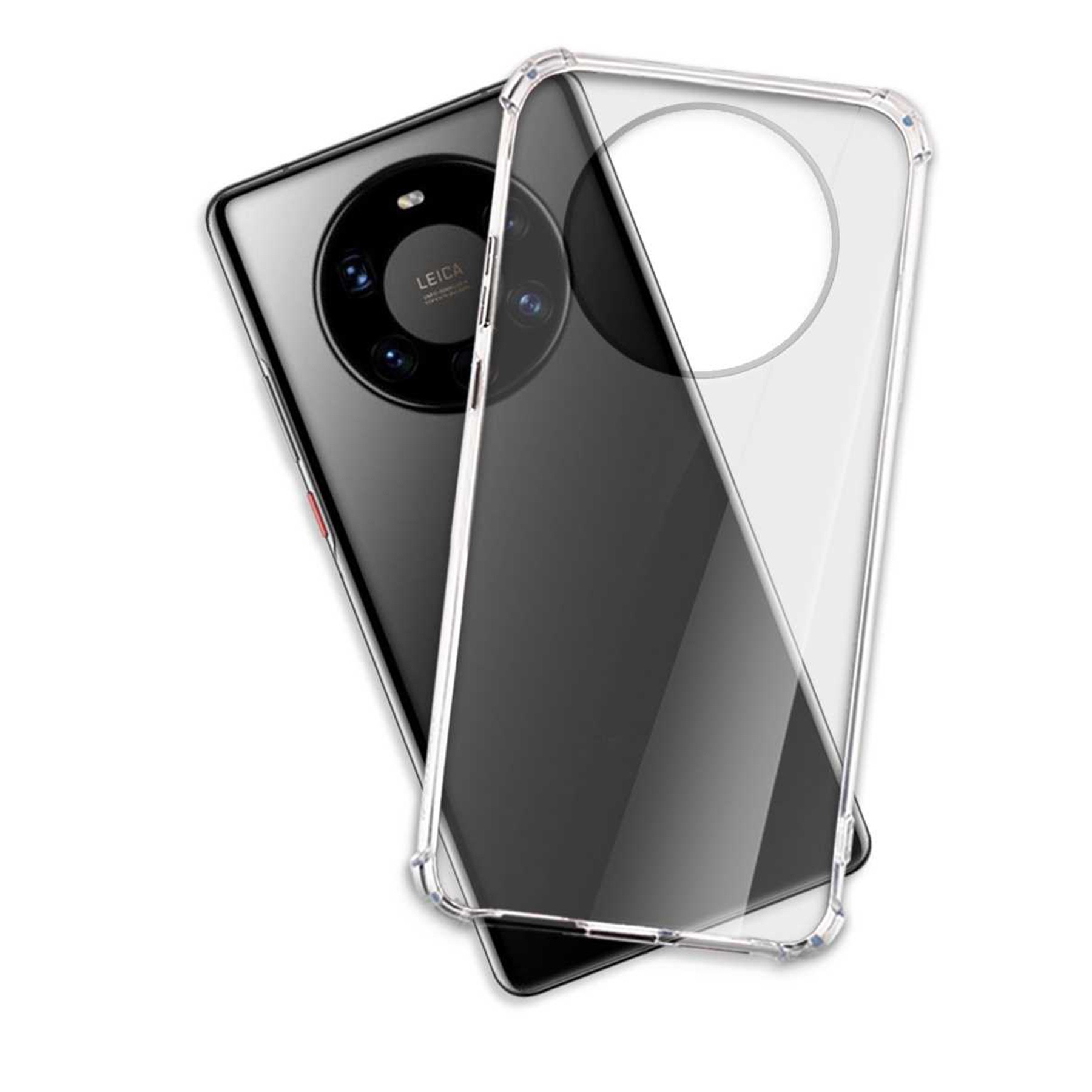 Plus, Transparent Armor MTB Backcover, Clear Case, MORE ENERGY 40 Pro Huawei, Mate