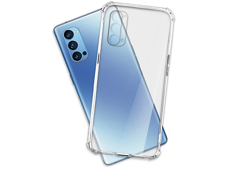 ENERGY Reno Case, Oppo, Transparent Armor Clear Backcover, Pro MTB 4 MORE 5G,