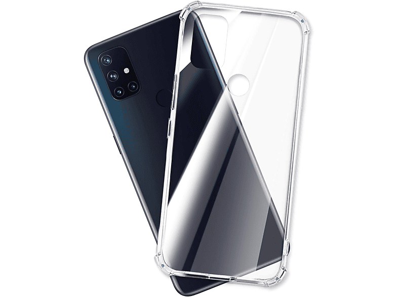 MTB MORE ENERGY Clear Armor Case, Backcover, OnePlus, Nord N100, Transparent | Backcover