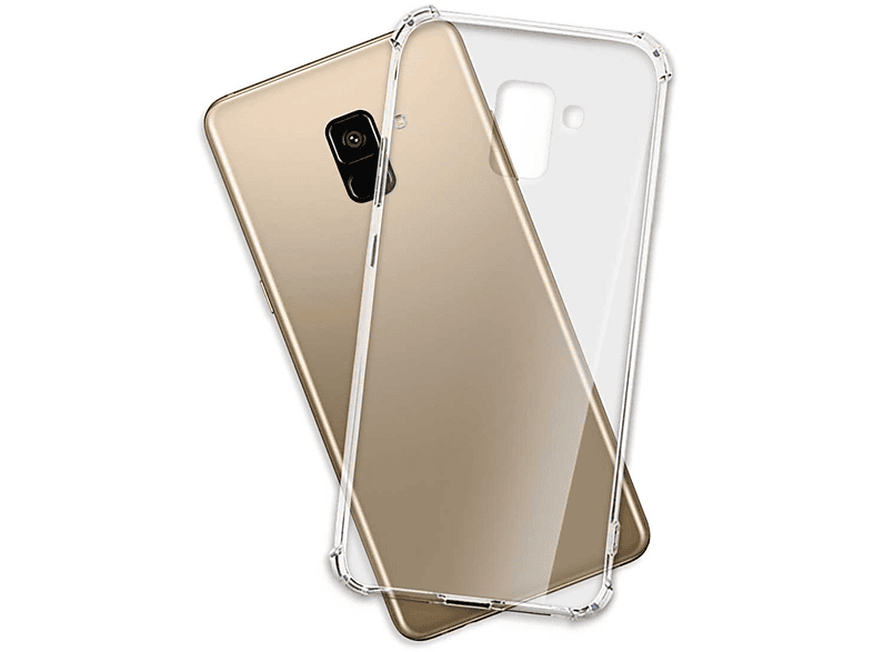 Case, 2018, Clear ENERGY Transparent Galaxy Samsung, A8 Armor Backcover, MTB MORE