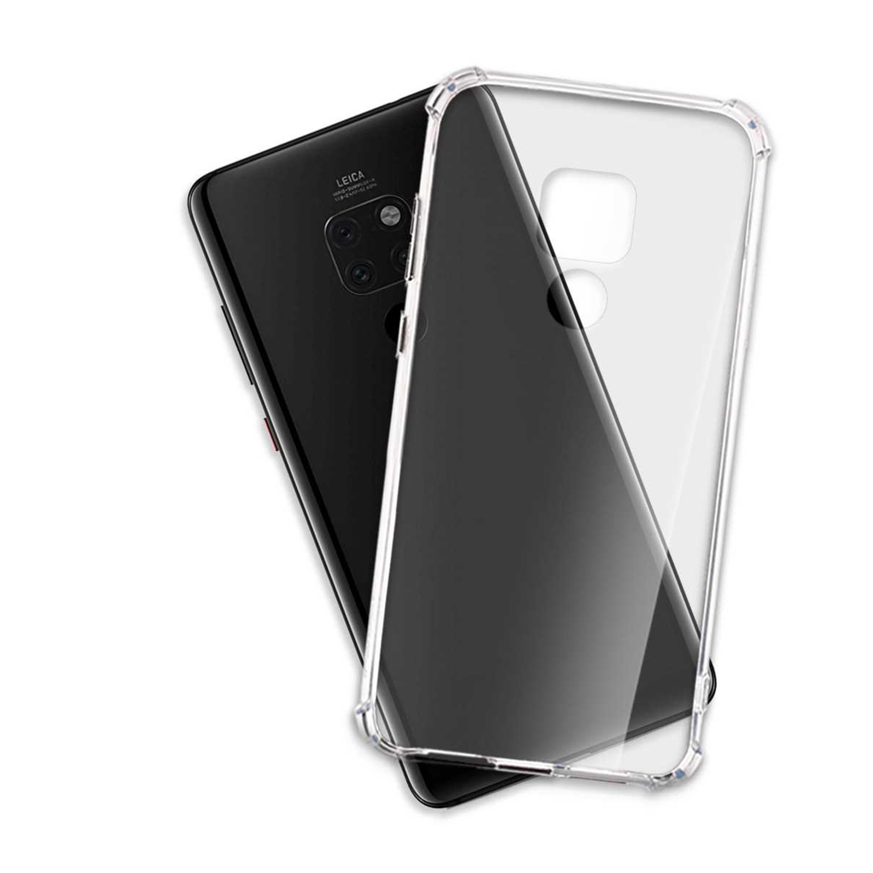 20, Transparent Clear Mate Backcover, ENERGY MORE Huawei, Armor MTB Case,