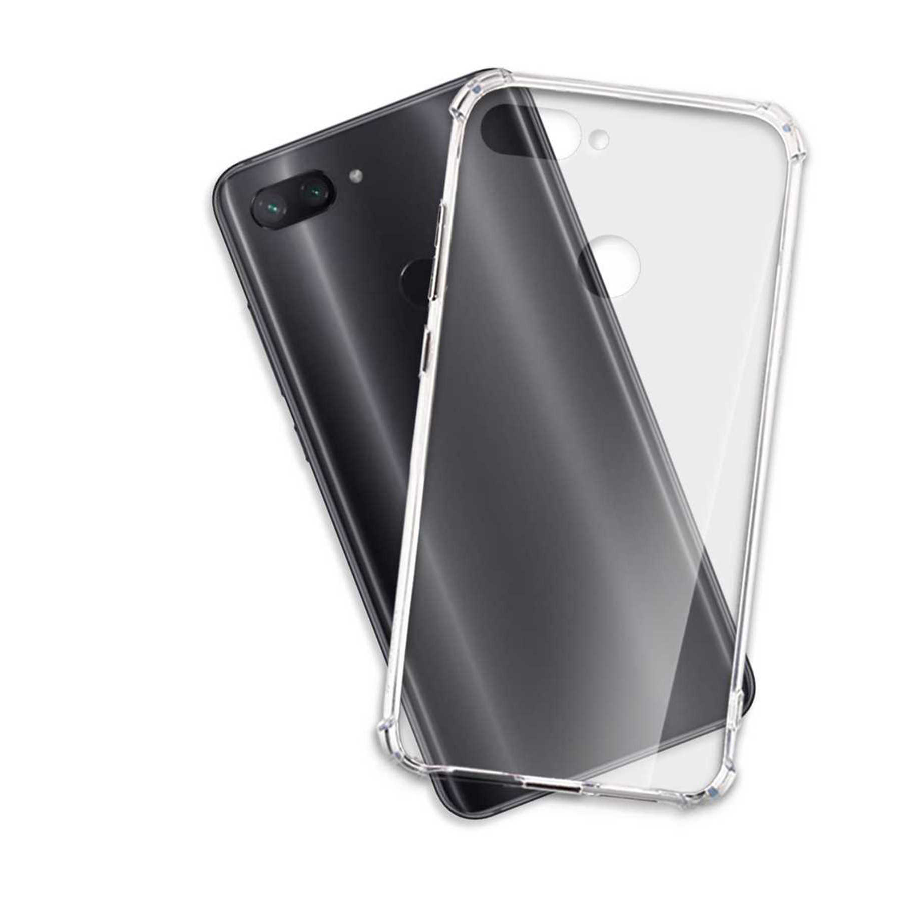 Case, Xiaomi, 8 Armor Clear MTB MORE Transparent ENERGY Backcover, Lite, Mi