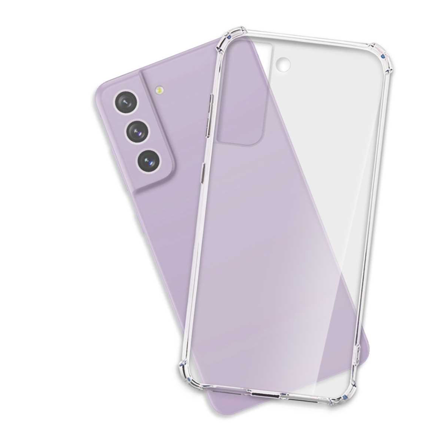 Case, MTB FE ENERGY Edition, Samsung, Backcover, MORE Armor S21 Transparent Fan Galaxy Clear