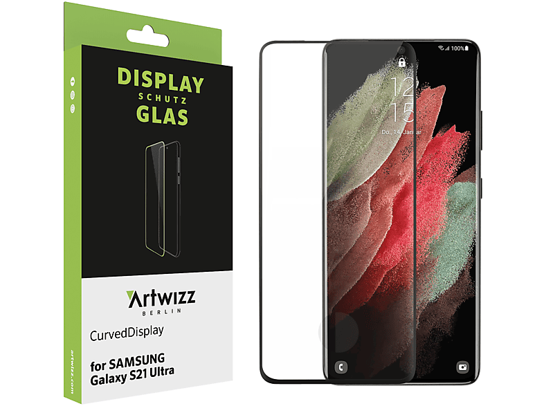 ARTWIZZ Galaxy Displayschutz(für CurvedDisplay Samsung S21 Ultra)