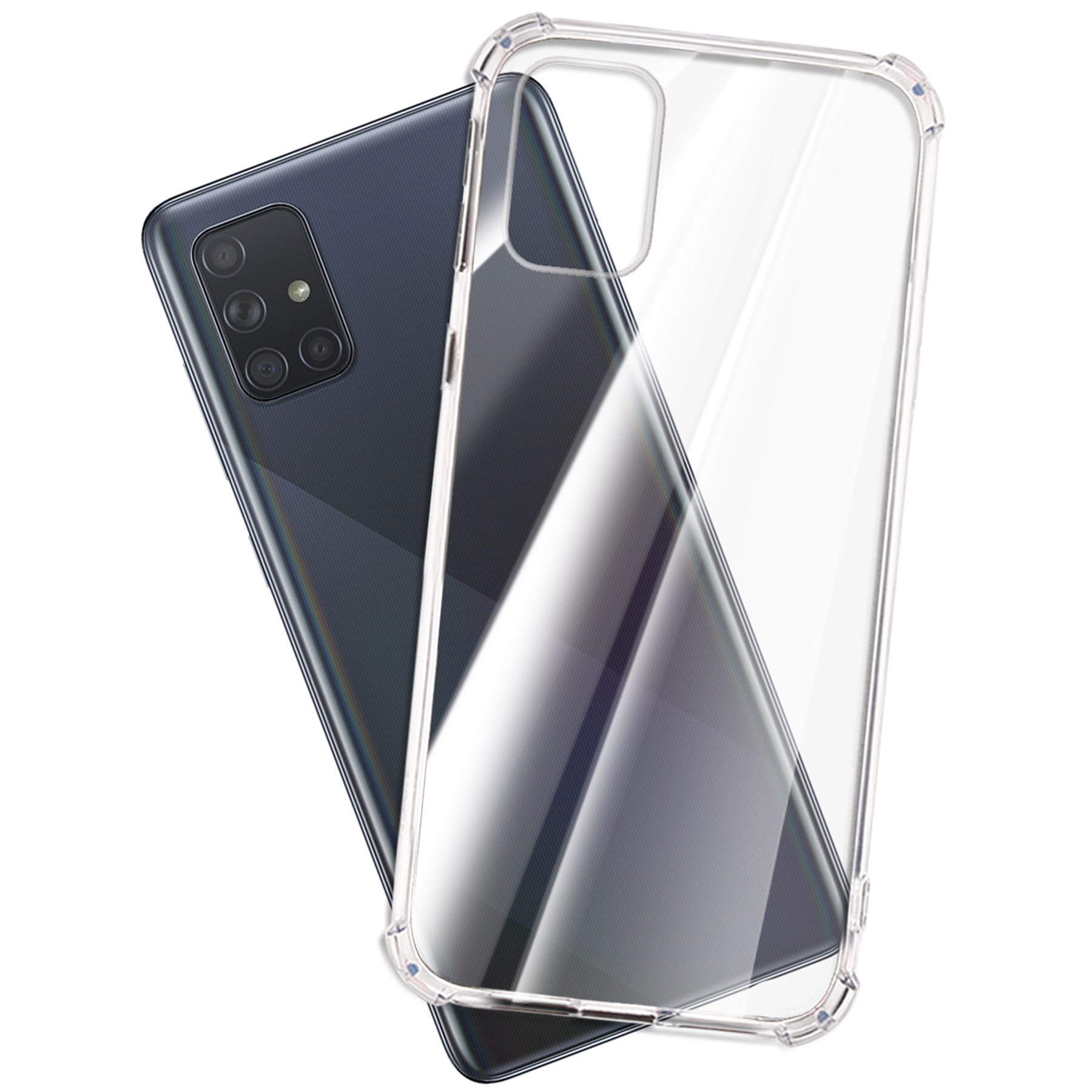 4G, Hülle, Schutz Transparent A38 MORE Case MTB Backcover, 4G, Oppo, Clear A18 Armor ENERGY