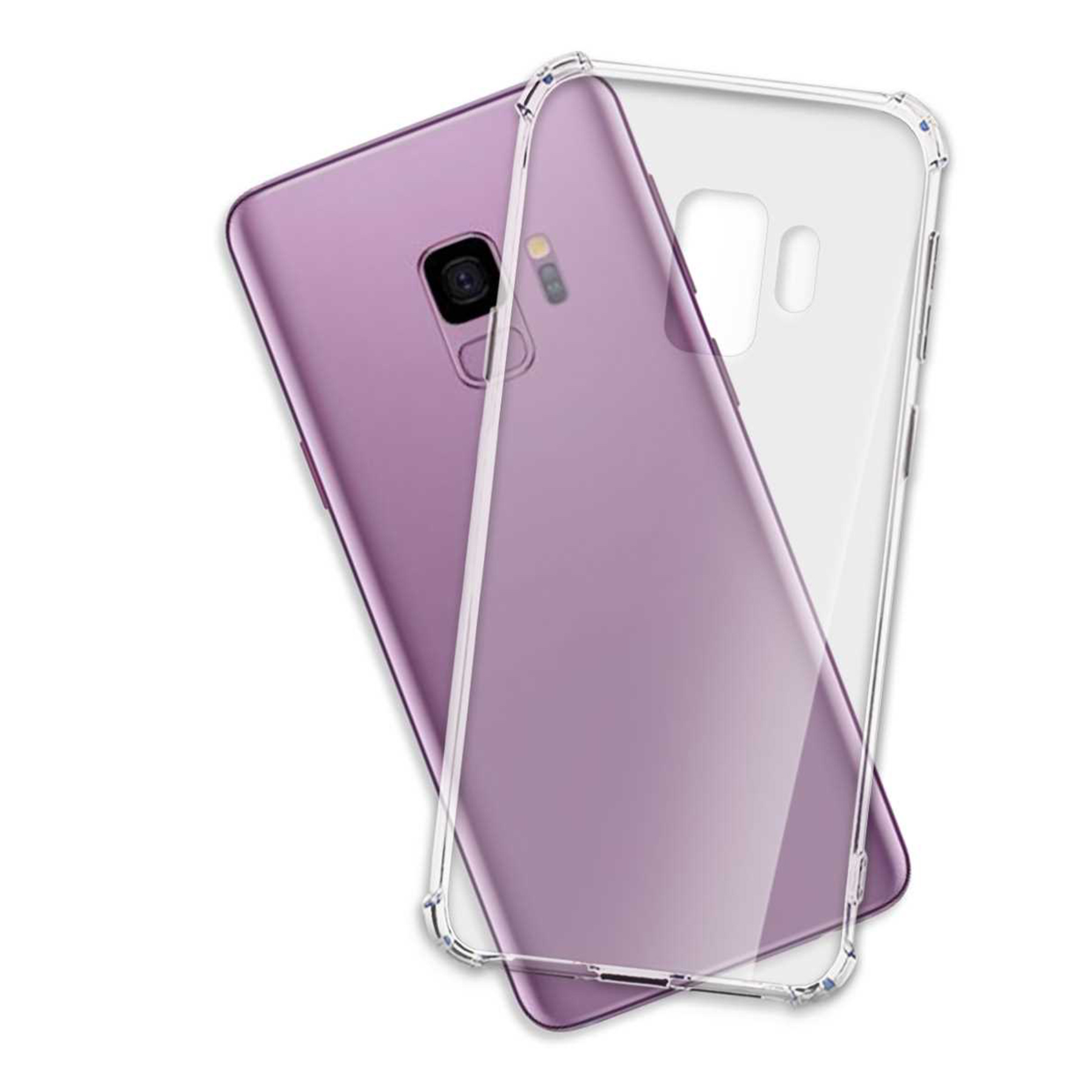 Transparent Backcover, S9, Clear Galaxy MORE Case, MTB Armor ENERGY Samsung,