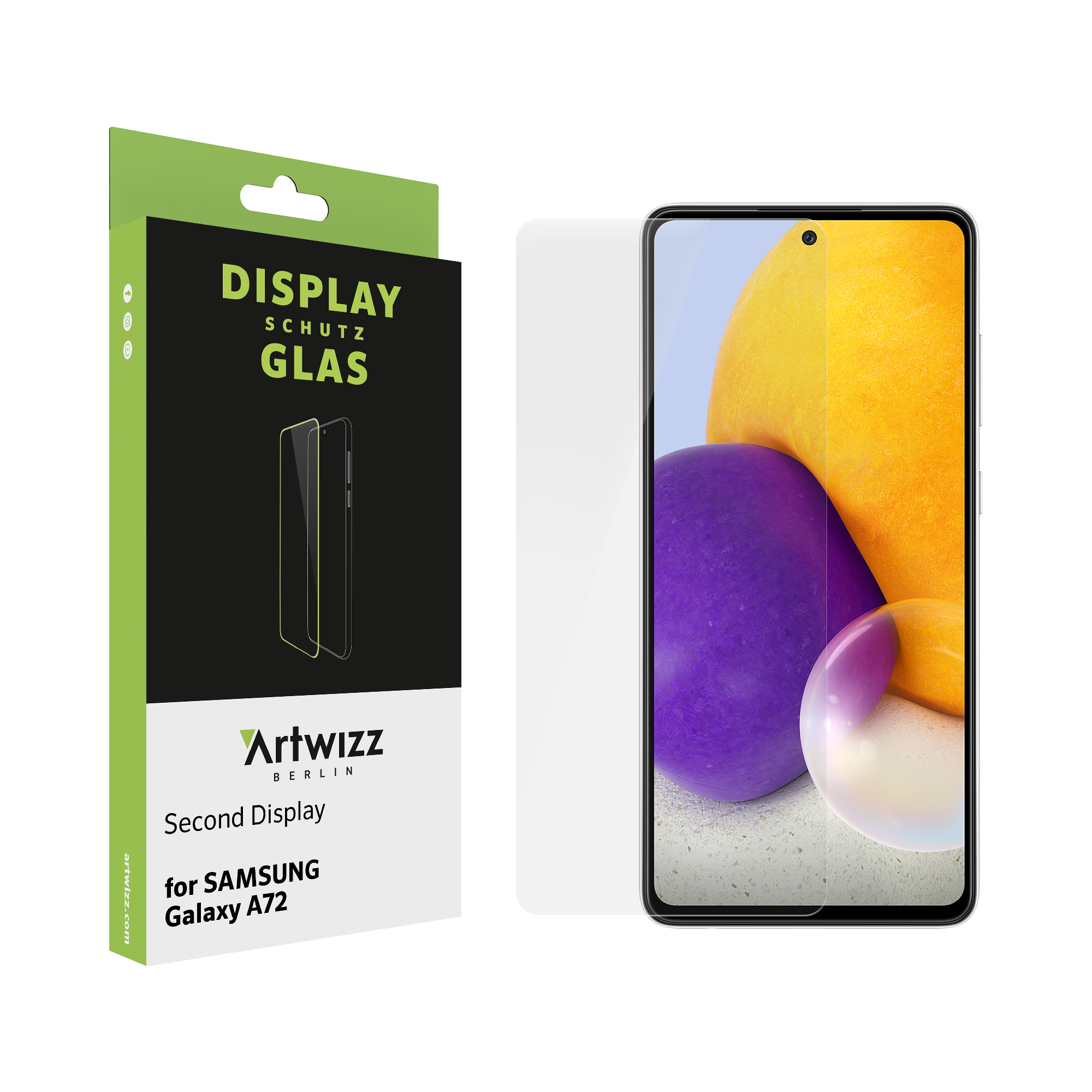 ARTWIZZ SecondDisplay Displayschutz(für A72) Samsung Galaxy