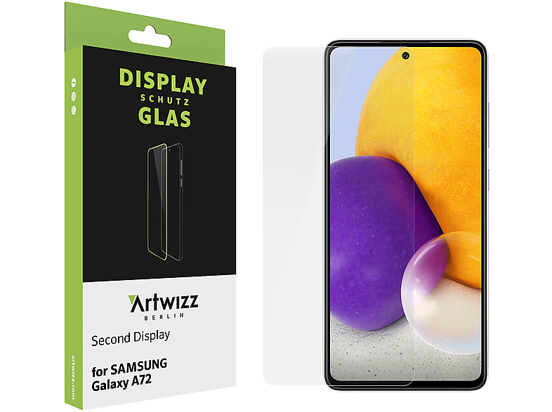 Samsung SecondDisplay A72) Galaxy Displayschutz(für ARTWIZZ