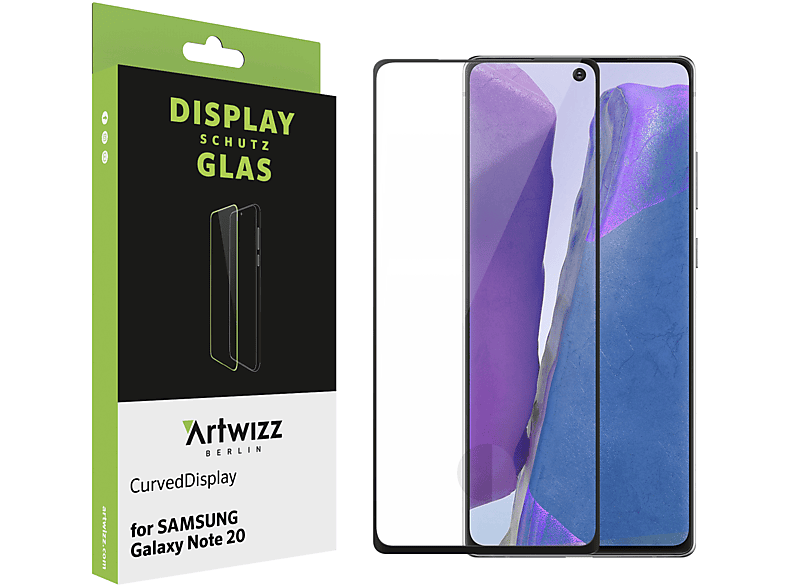 20) Note Samsung ARTWIZZ CurvedDisplay Displayschutz(für Galaxy