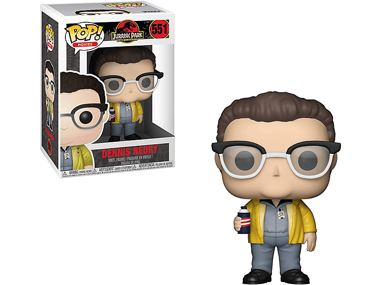 Park - Nedry Funko POP Movies Dennis Jurassic