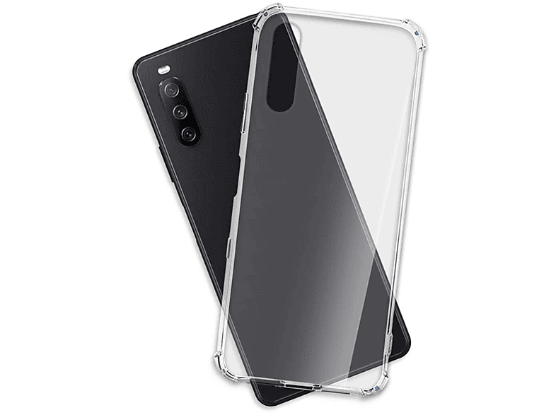 MTB MORE ENERGY Clear Transparent Sony, Backcover, III, Xperia 10 Case, Armor