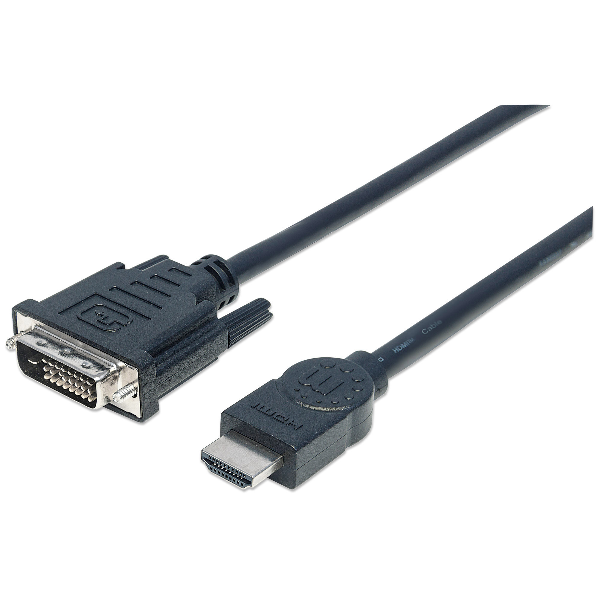 zu auf DVI-Kabel MANHATTAN Anschlusskabel DVI HDMI MANHATTAN HDMI