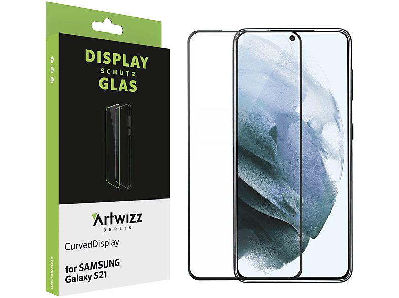 Displayschutz(für Samsung S21) Galaxy CurvedDisplay ARTWIZZ