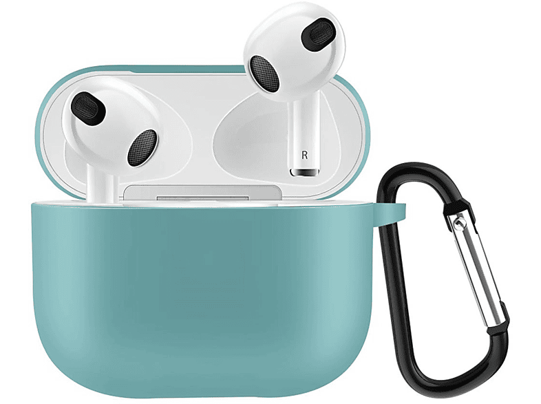 COVERKINGZ Silikoncover Ladecase für Apple AirPods 3 Grün, Unisex, 76810