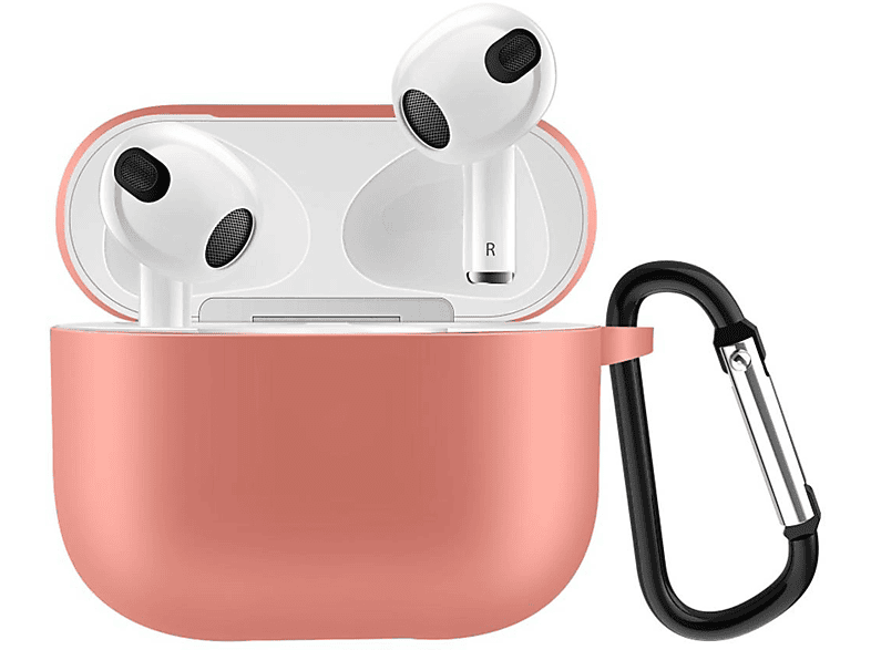 COVERKINGZ Silikoncover Ladecase für Apple AirPods 3 Orange, Unisex, 76803