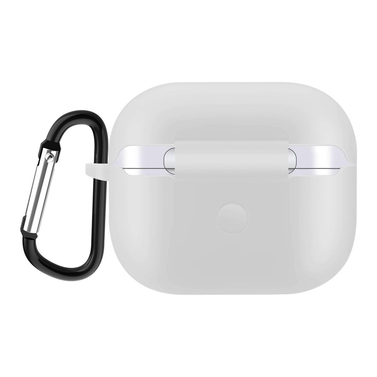 76801 für Apple Weiß, Ladecase 3 AirPods Silikoncover Unisex, COVERKINGZ