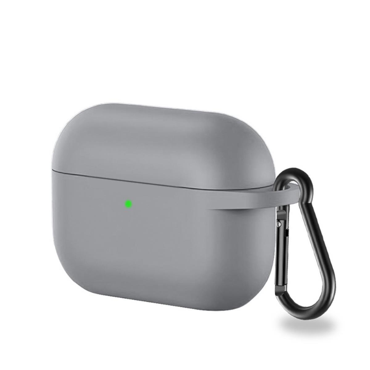 75424 für Silikoncover COVERKINGZ Ladecase Unisex, AirPods Grau, Apple Pro
