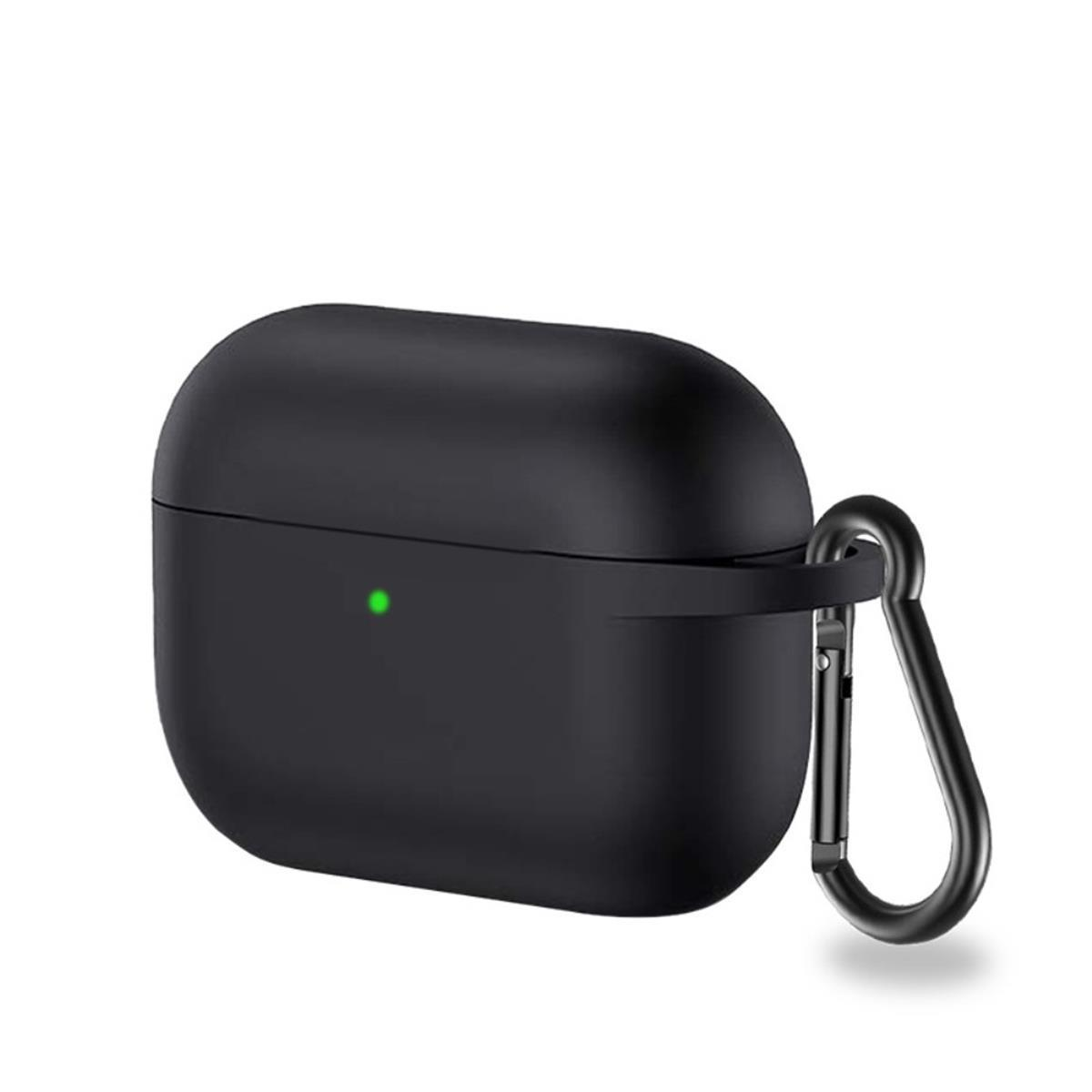 für COVERKINGZ Ladecase 75422 Silikoncover Schwarz, Apple AirPods Pro Unisex,